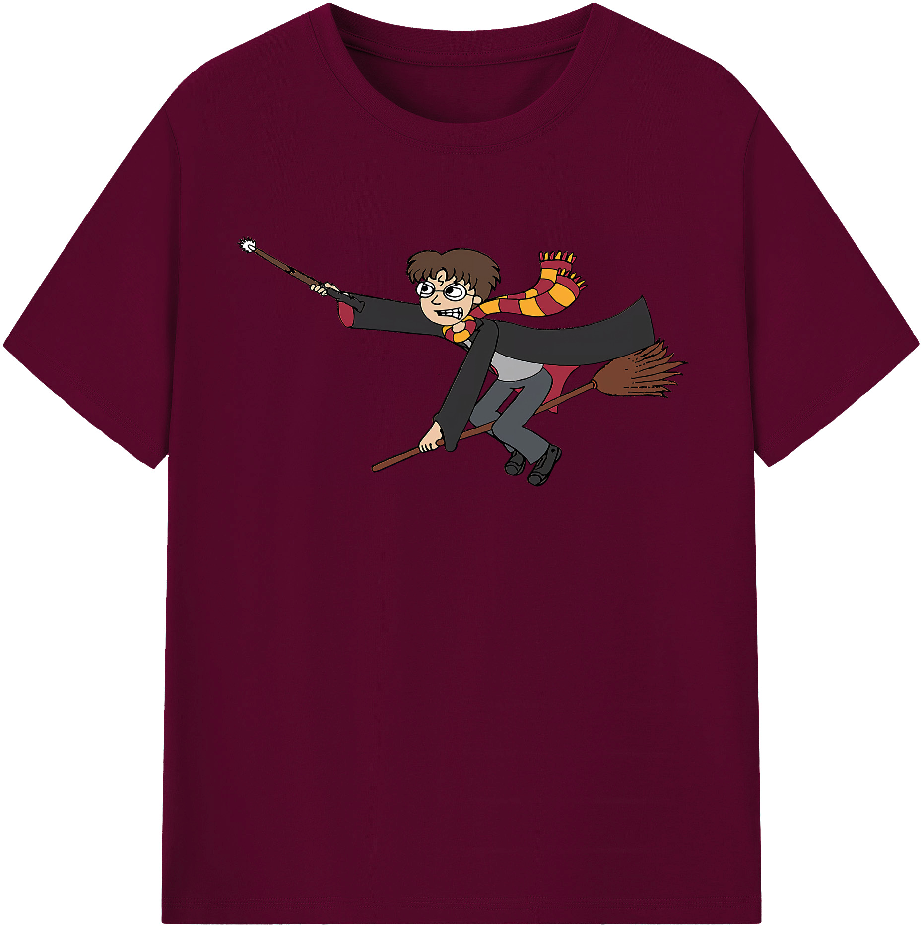 （画像用） Harry Potter ハリー・ポッターシリーズ レディースカジュアルプリントTシャツ（綿100％）